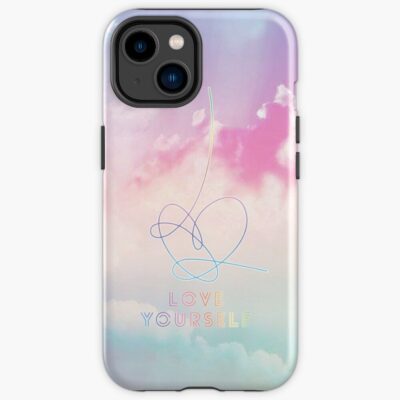 Bts Love Yourself Pastel Clouds Iphone Case