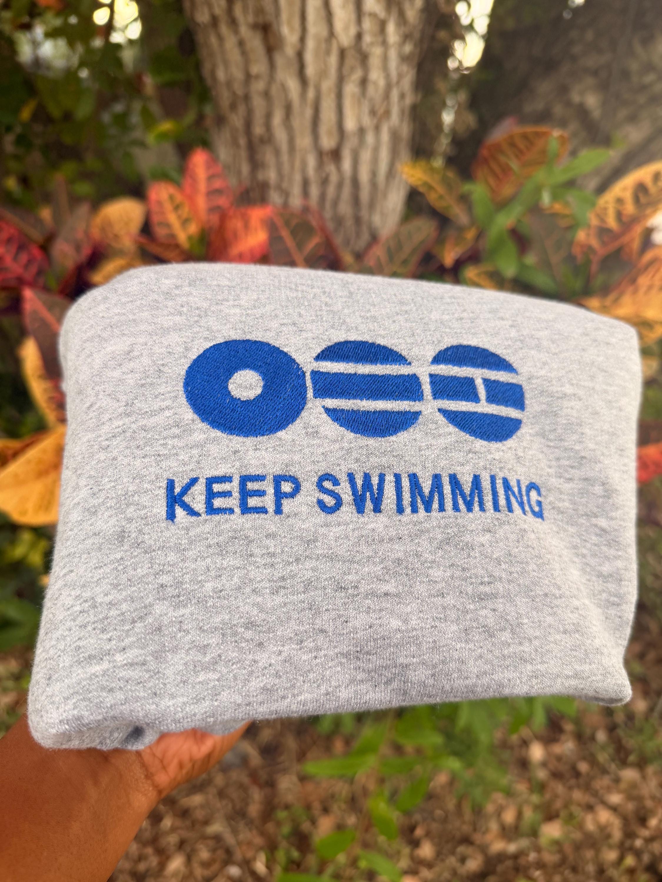 Bangtan Keep Swimming Embroidered Sweatshirt - Image 3