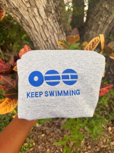 Bangtan Keep Swimming Embroidered Sweatshirt