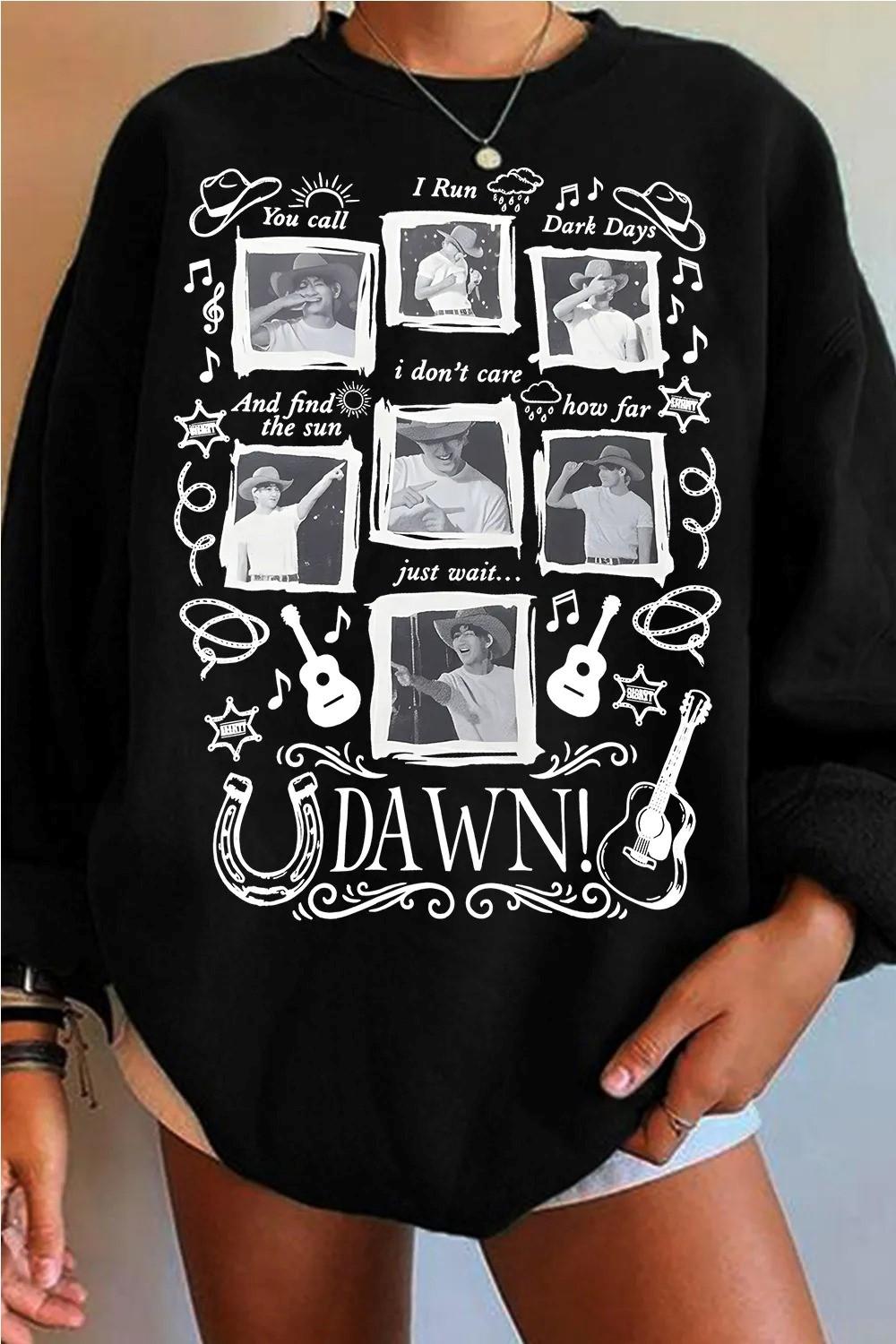 BTS Dawn Cowboy Western Sweatshirt