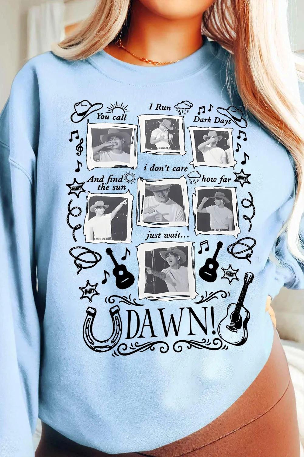 BTS Dawn Cowboy Western Sweatshirt - Image 4