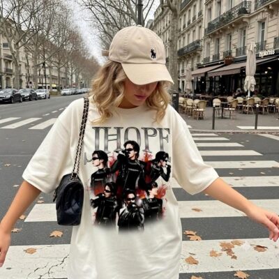 J-Hope Jung Hoseok Vintage Rap T-shirt