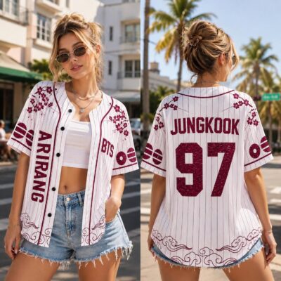 Arirang Tour BTS Custsom Baseball Jersey