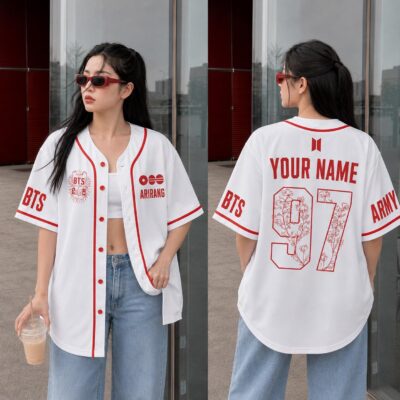 Arirang World Tour 2026 Concert Baseball Jersey