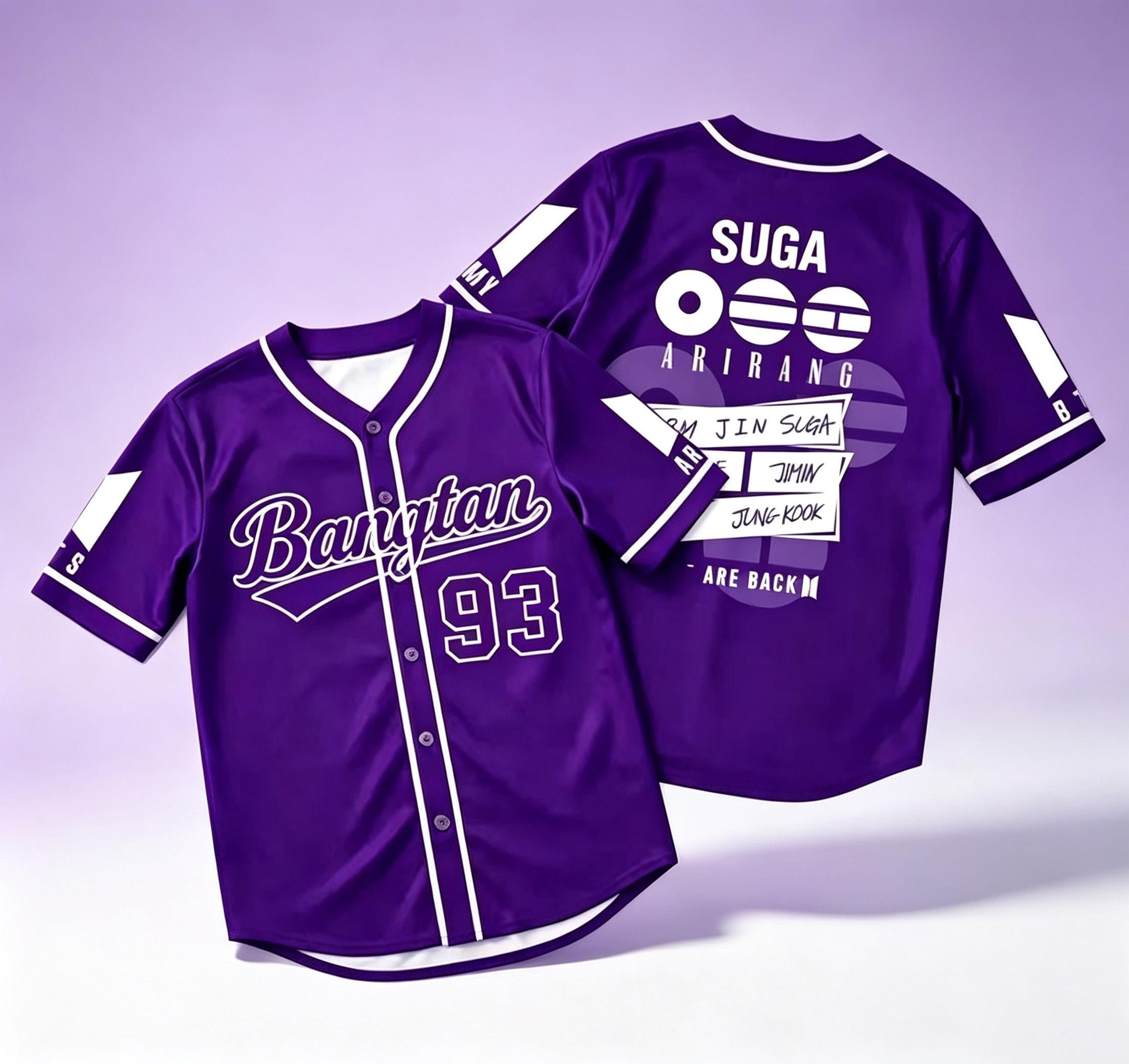 BTS World Tour Arirang Baseball Jersey - Image 10