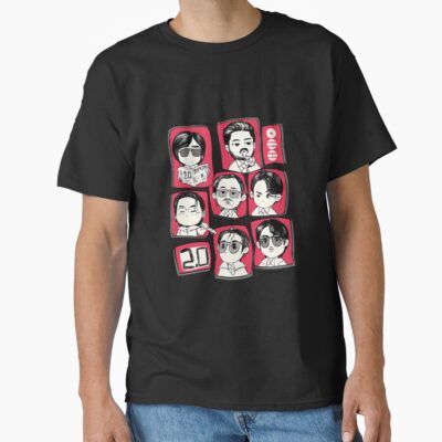 BTS Fanart Kpop Music Design T-shirt