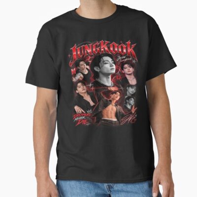Jung Kook Kpop Fan Design T-shirt