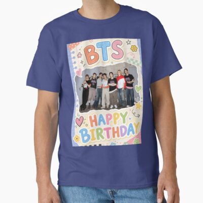 BTS Birthday Kpop Celebration Design T-shirt