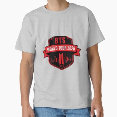 BTS World Tour Skyline Design T-shirt