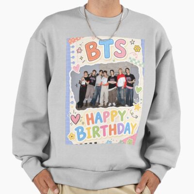 BTS Birthday Kpop Celebration Design Sweatshirt
