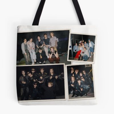 BTS Bangtan Fanart Music Design Tote Bag